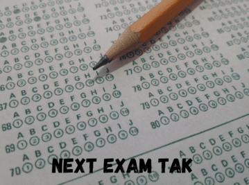 next exam tak preparation